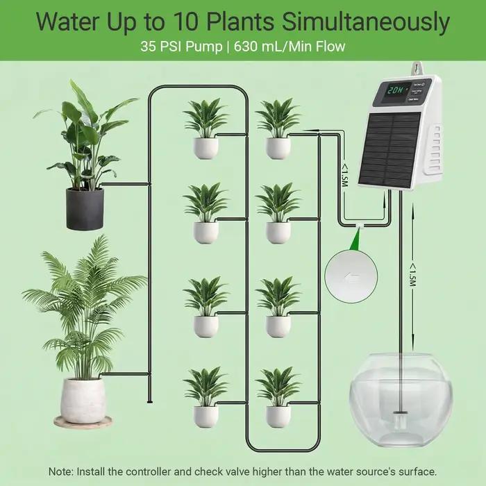 Système d'irrigation solaire amélioré