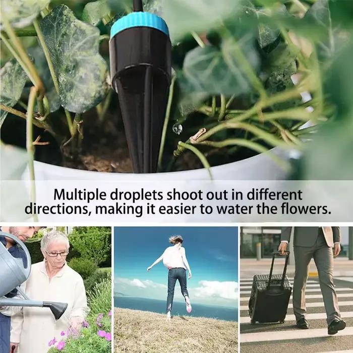 Kit d'irrigation goutte à goutte à 10 têtes