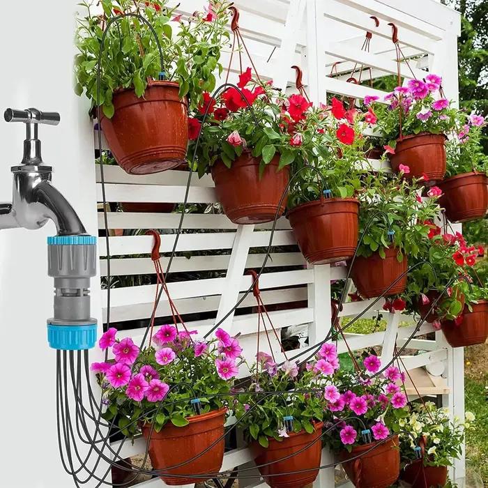 Kit d'irrigation goutte à goutte à 10 têtes