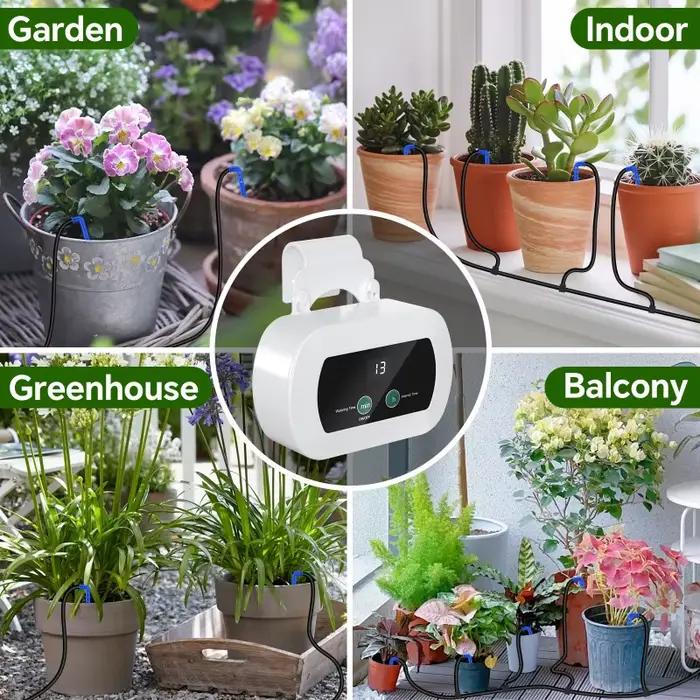Système d'irrigation goutte à goutte automatique d'intérieur