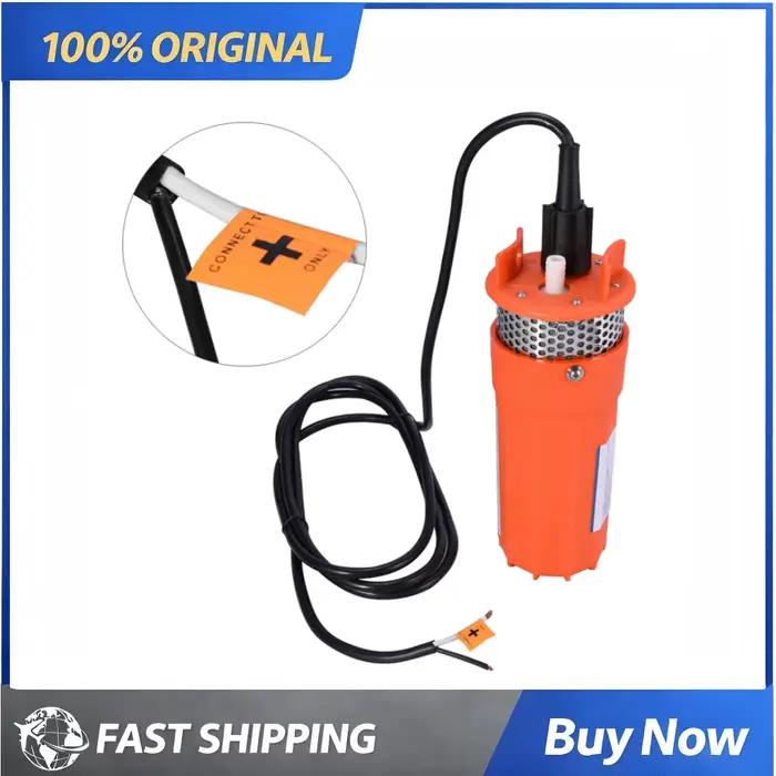 Pompe à eau Submersible DC 12V, adoptée, en plastique technique haute résistance, énergie alternativ
