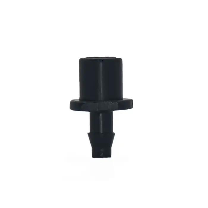 Connecteur d'arrosage goutteur d'irrigation 1/8" 1/4", tuyau barbelé en T, coude, raccord de réparation de tuyau d'eau, coupleur de Tube de jardin noir 30 pièces pour jardinage occassions spéciales