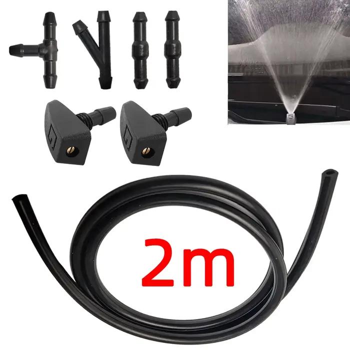Tuyau de lave-glace universel 1/2/3/4 mm avec connecteur en T et en Y, utilisé pour la pompe de phar