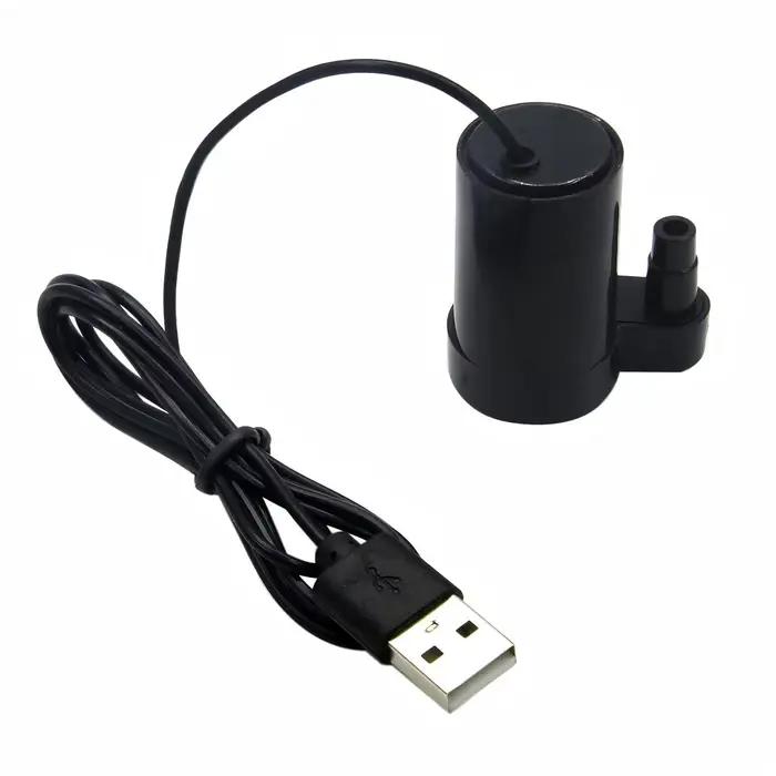 1 pièces DC 3-5V USB Micro Mini pompe à eau Submersible
