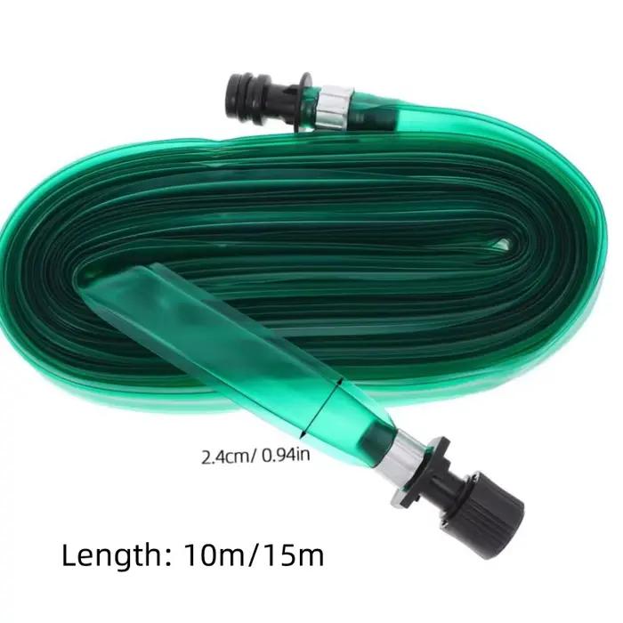 Tuyau d'arrosage goutte-à-goutte en plastique pour jardin, système d'irrigation automatique, arrosage durable, économie d'eau, têtes de gicleur et tuyaux d'engouement inclus, pelouse et potager, cadeau pour jardinier