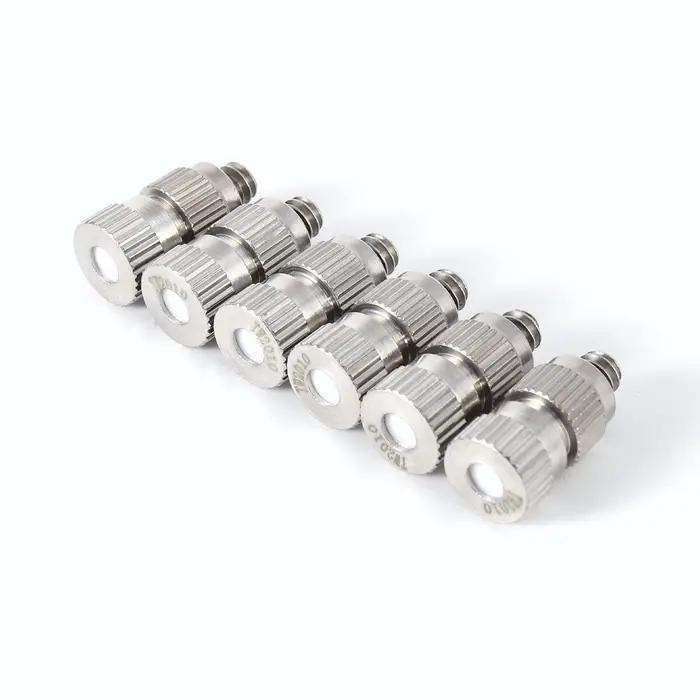 Buse de brumisation haute pression, 50 pièces, refroidissement, anti-poussière, pulvérisateur, arros