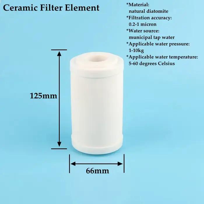 Élément filtrant de 5 pouces, système d'osmose inverse, charbon actif, purificateur d'eau en coton g