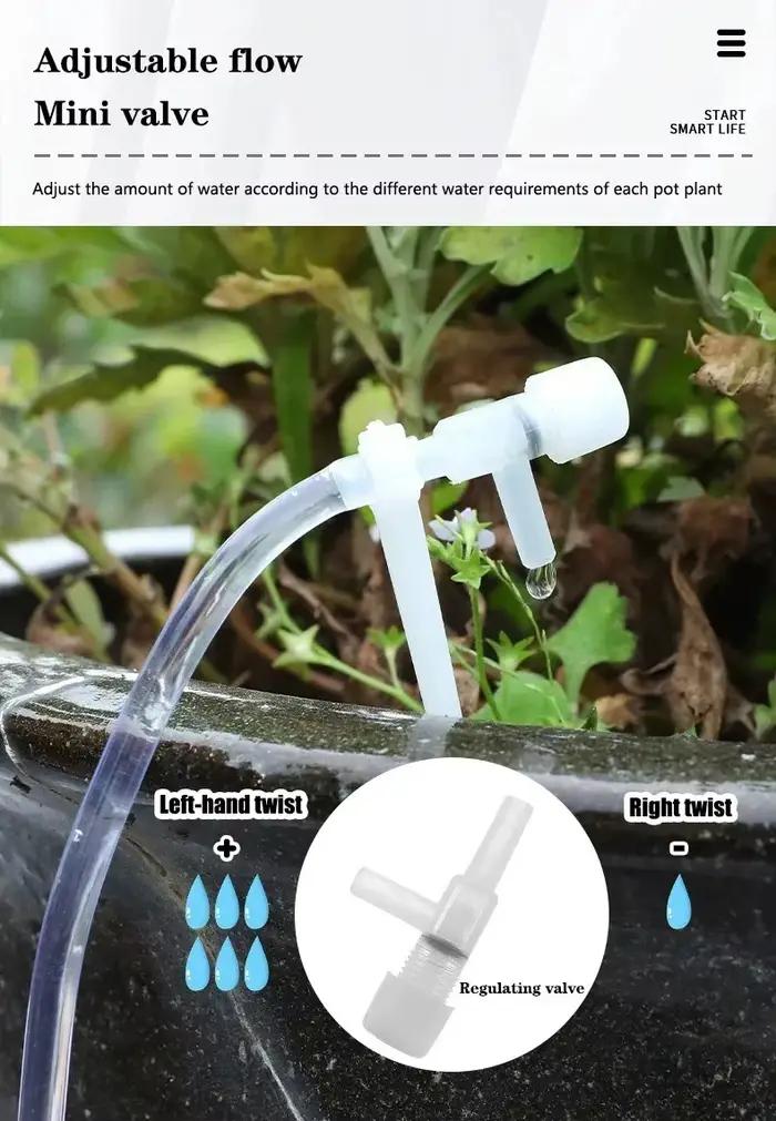 Kit d'irrigation goutte-à-goutte automatique à énergie solaire