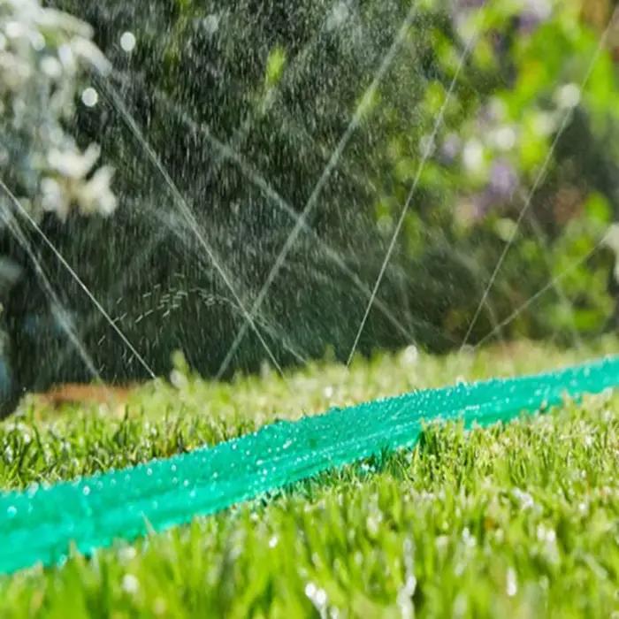 1 tuyau d'arrosage vert pour jardin