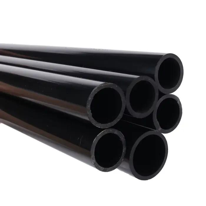 Tuyau d'eau d'irrigation de jardin en PVC noir de 50cm de Long