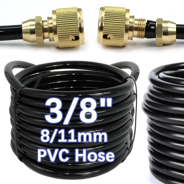 10/20m 3/8 "8/11mm PVC tuyau Tube bricolage goutte à goutte système d'arrosage pour jardin fournitur