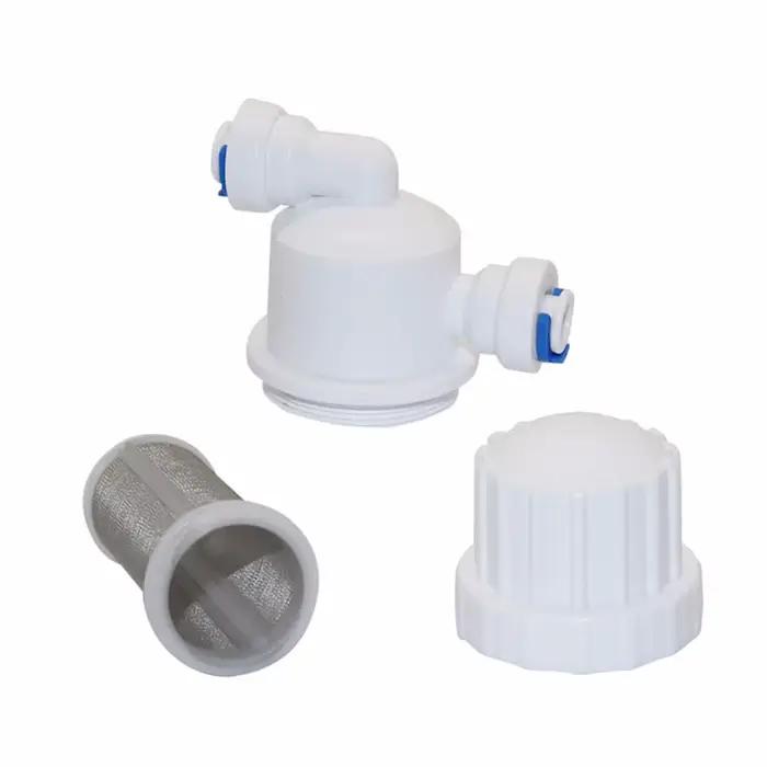 Micro filtre à eau de jardin 1/4 ", maille en acier inoxydable, filtre 40 microns, raccord à glissem