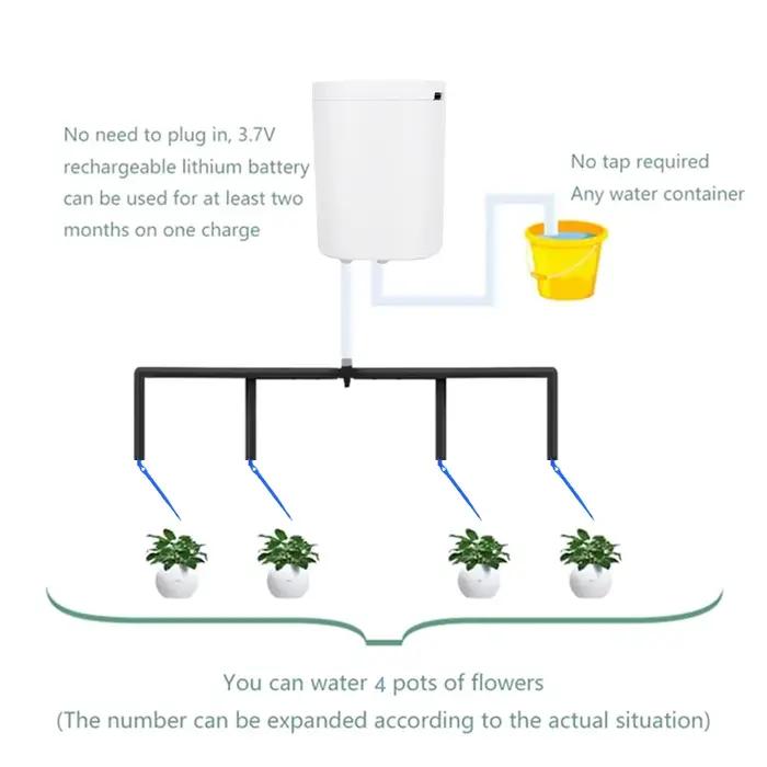 Pompe d'arrosage automatique pour plantes et fleurs