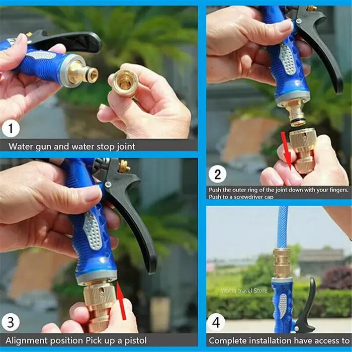 Buse de pulvérisation pistolet à eau en laiton haute pression