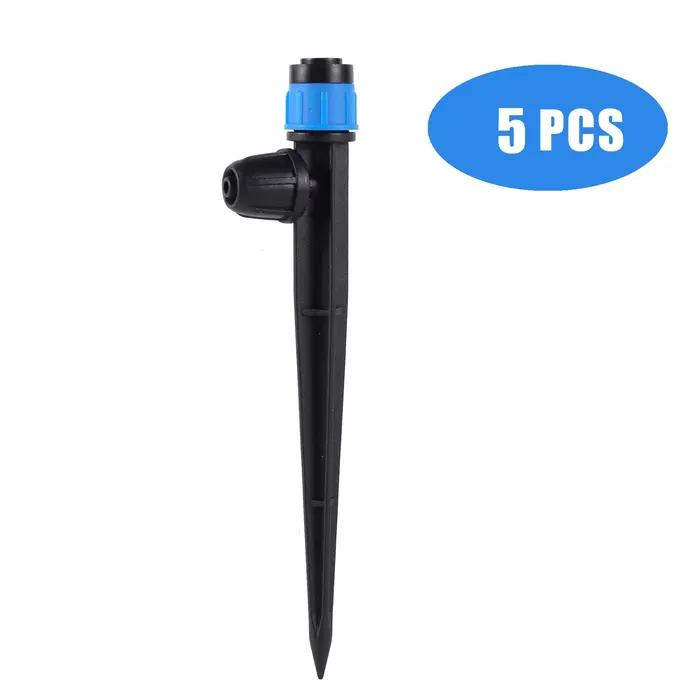 Micro irrigation goutte à goutte de jardin, buse rotative à 360 degrés, pulvérisateur de poudre, uti