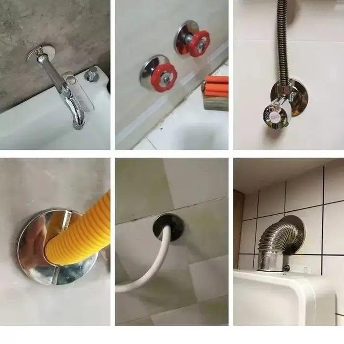 Couvercle de robinet décoratif en acier inoxydable moderne et simple à offrir pour moderniser la cuisine et ses accessoires