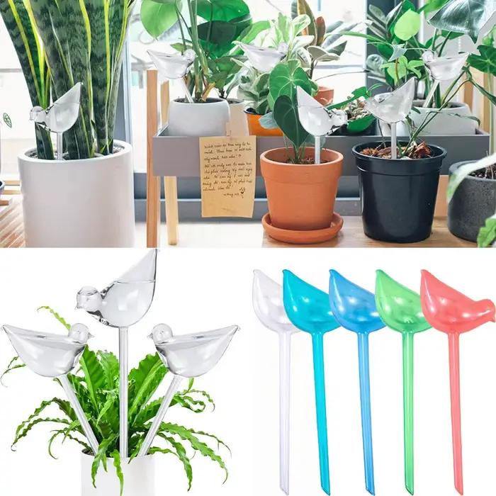 Boules d'arrosage automatiques en forme d'oiseau système d'irrigation goutte à goutte pour plantes de jardin fleurs à domicile occasions spéciales cadeaux de jardinage
