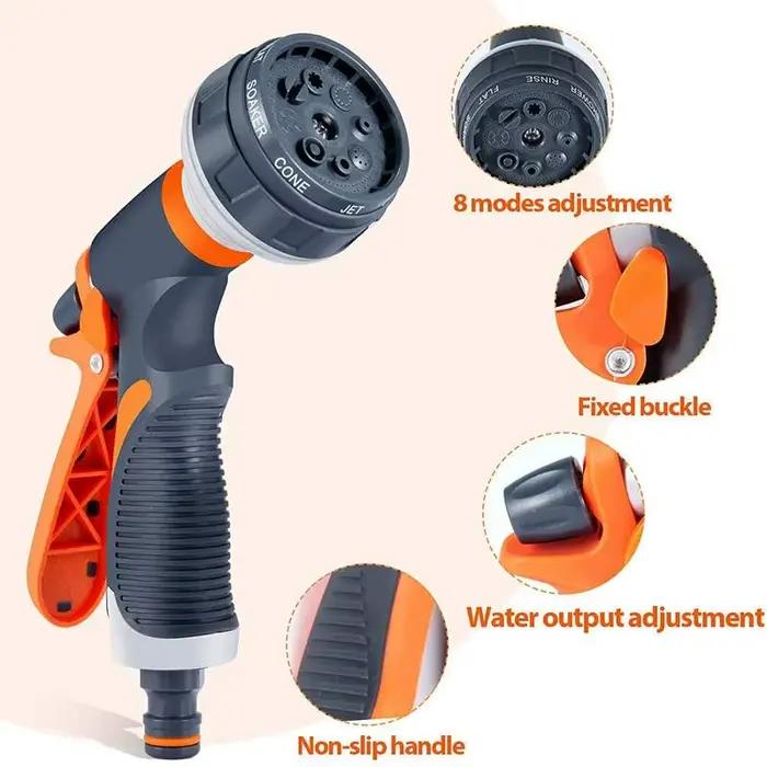 Pulvérisateur d'eau pour tuyau d'arrosage buse de lavage de voiture réglable arroseur de sol pour lavage de voiture irrigation domestique multifonctionnelle jardinage nettoyage occasions spéciales
