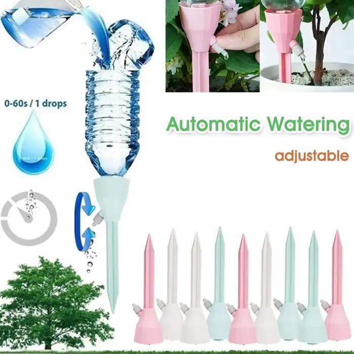 Système d'irrigation goutte à goutte réglable, 1 à 10 pièces, pointes d'arrosage automatique pour pl