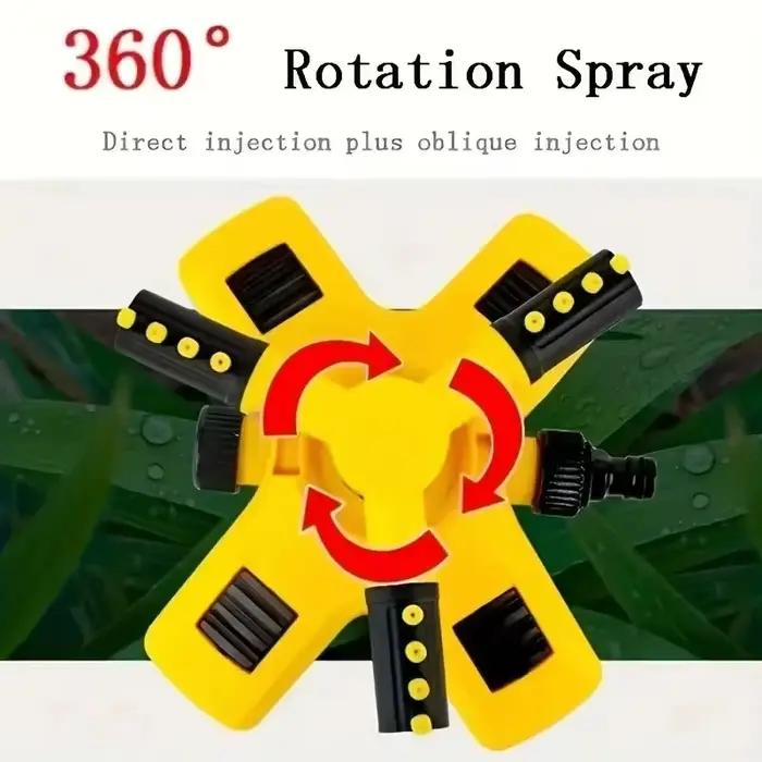 360 ° Arroseur de jardin rotatif