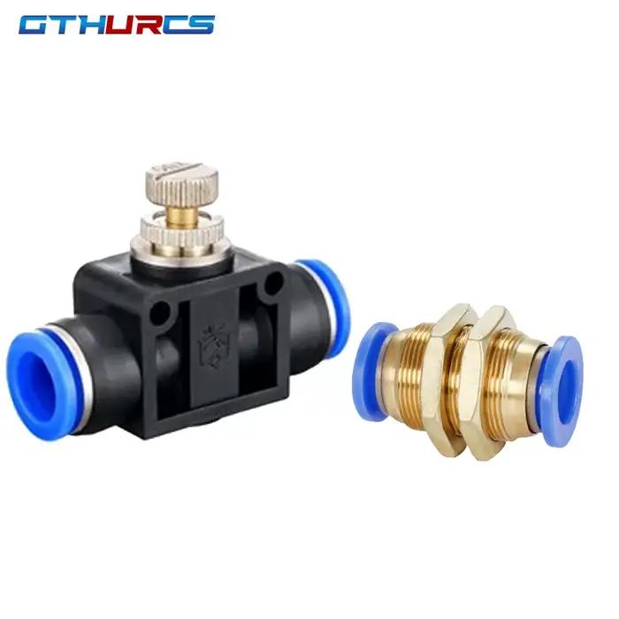 Raccord pneumatique connecteur de tuyau en plastique PU/PE/PV/PY/SA/PK/PM/HVFF pour système d'arrosage automatique occasions spéciales