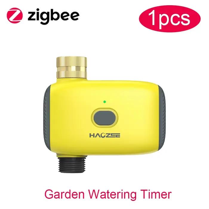 Tuya-Minuterie d'arrosage automatique intelligente Zigbee, contrôleur d'irrigation goutte à goutte,