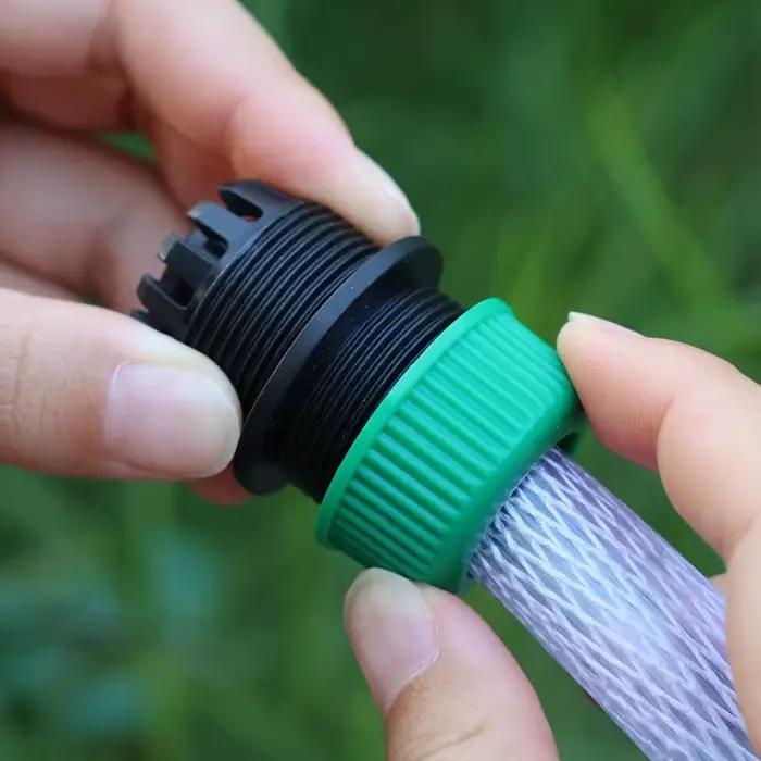 Connecteur de tuyau d'arrosage à 4 points pour réparation de tuyaux