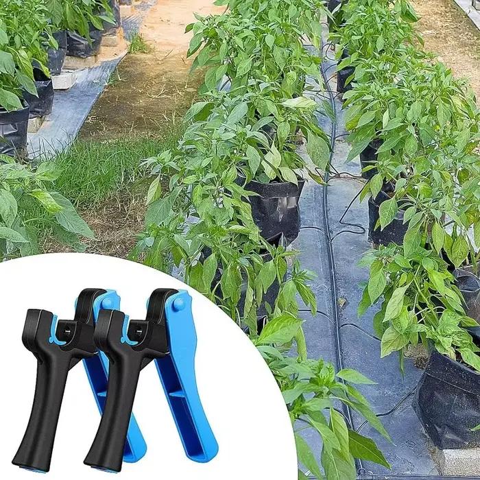 Outil de poinçonnage de trous d'irrigation goutte à goutte