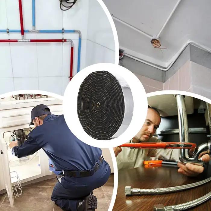 Ruban isolant en coton pour tuyaux, protection contre le froid et la congélation, isolation acoustique automobile en coton