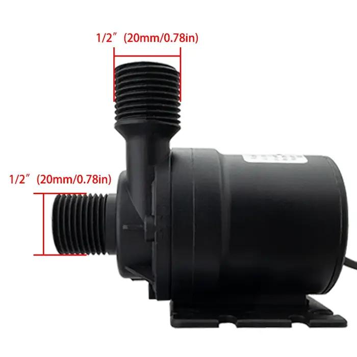 Pompe submersible sans balais DC12V DC24V 1000L/H