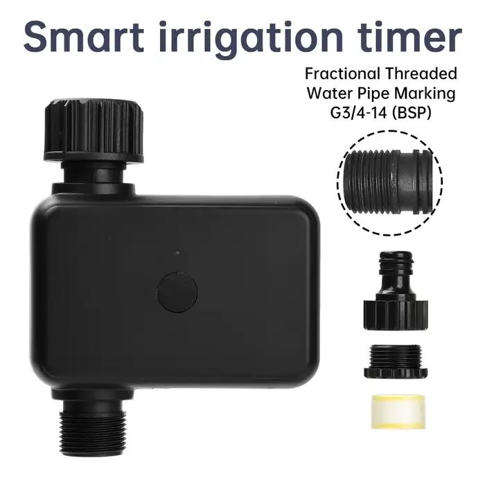 Vanne d'arrosage de jardin intelligente Bluetooth, minuterie d'irrigation, télécommande, filtre, arr