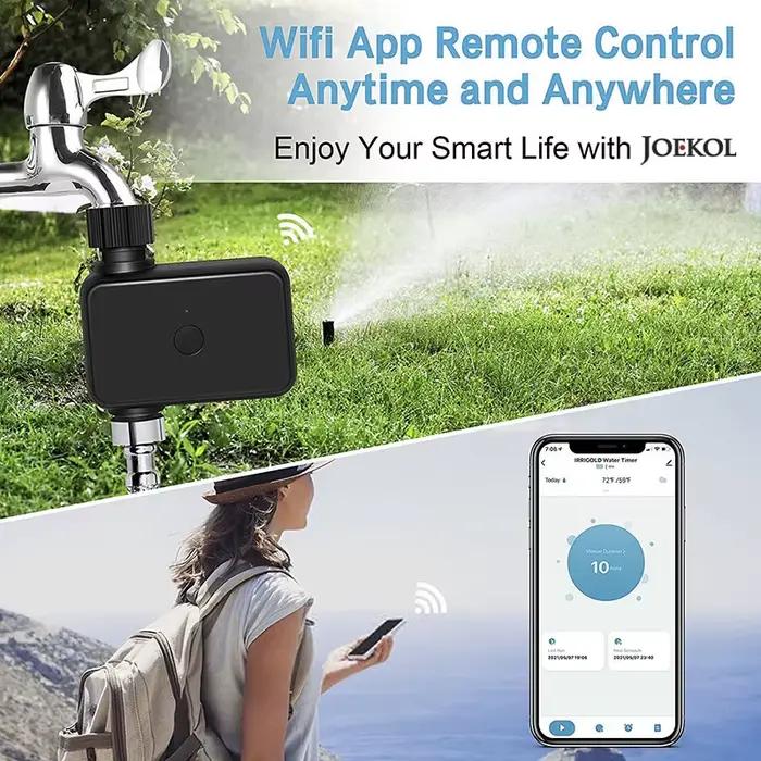Minuterie d'arrosage de jardin WiFi intelligente avec contrôle automatique pour un jardinage sans effort occasions spéciales