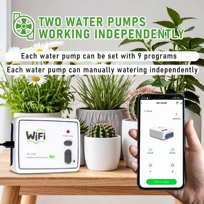 WIFI Intelligent double pompe automatique arrosoir Mobile télécommande