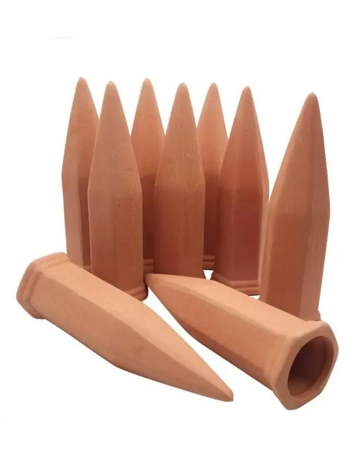 Kit de 2 paquets de piquets d'arrosage automatique pour plantes de couleur rouge pour système d'irrigation de jardin et fleurs