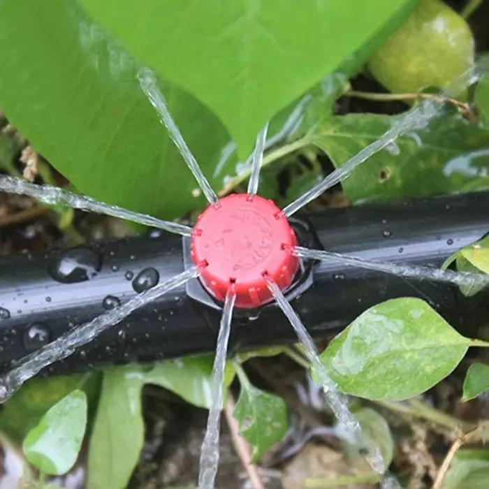 Arroseurs micro goutte-à-goutte réglables pour jardin, système d'arrosage flexible, économie d'eau, idéal pour pelouses, serres, vergers, cadeau jardinage