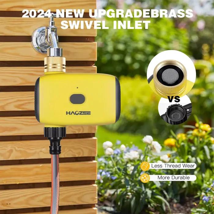 Minuterie d'arrosage automatique intelligente Zigbee, système d'irrigation goutte à goutte, vanne d'eau intelligente, arrosage de jardin automatique pour occaions spéciales