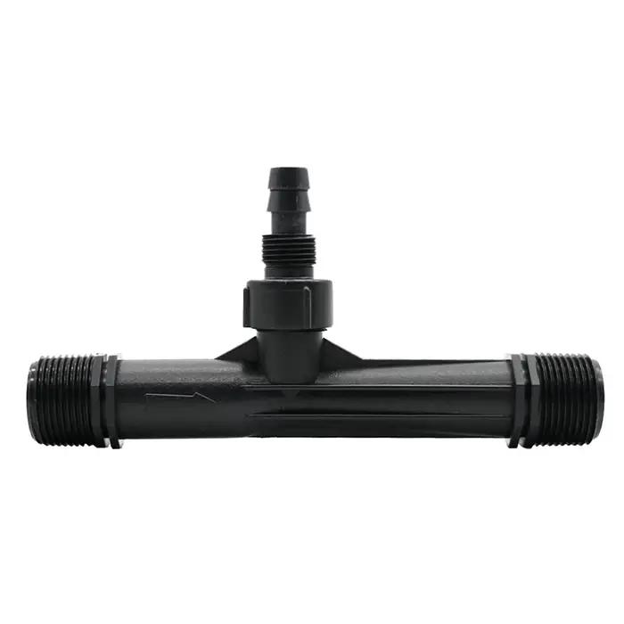 1/2 "3/4" 1 "filetage mâle Venturi injecteur d'engrais dispositif d'irrigation goutte