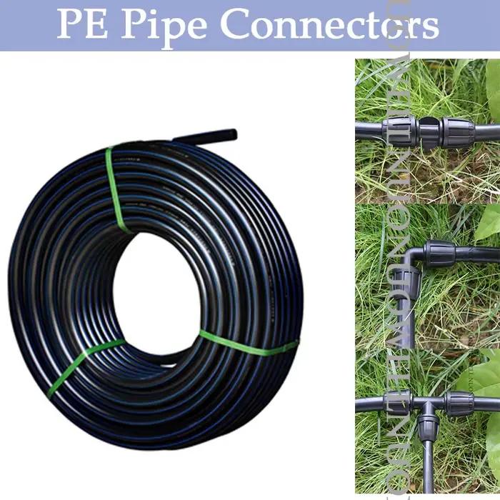 Tuyau d'arrosage PE enroulable résistant à l'UV pour jardin, serre et élevage animal 5m occasionnels spéciales