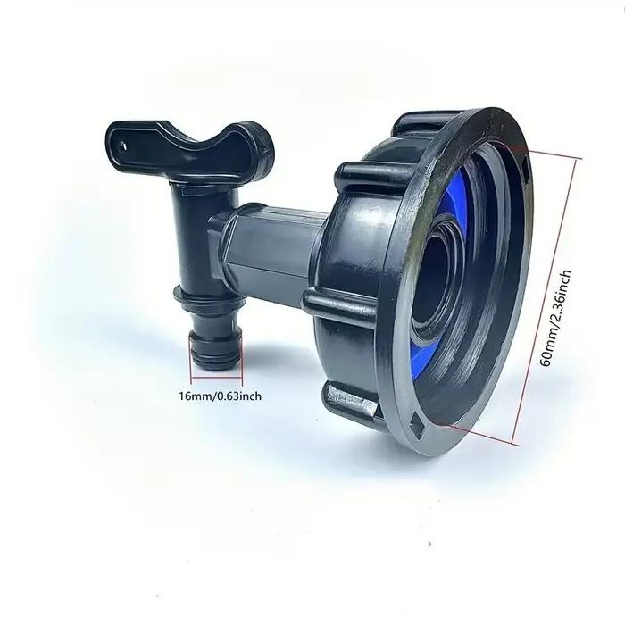 Connecteur de remplacement de tuyau d'arrosage, 1000L IBC, adaptateur d'eau précieux, raccords de ba