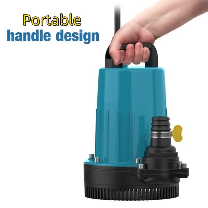 Pompe submersible à batterie au lithium