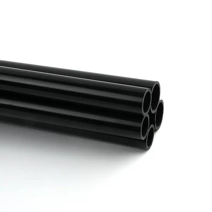 Tuyau en PVC noir, diamètre 20-50mm