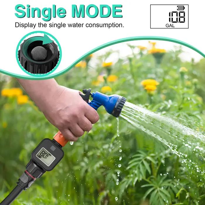 Débitmètre d'eau numérique haute précision IP6X mesure la consommation d'eau et le débit pour l'arro
