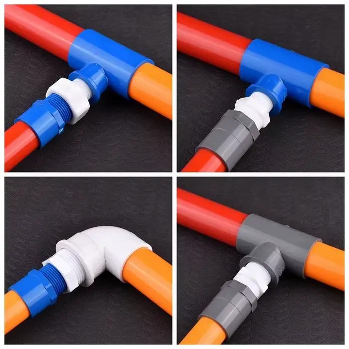 Connecteur de douille à filetage mâle/femelle, 1 à 20 pièces, 1/2 "3/4" 1 ", égal/réducteur, Joint d