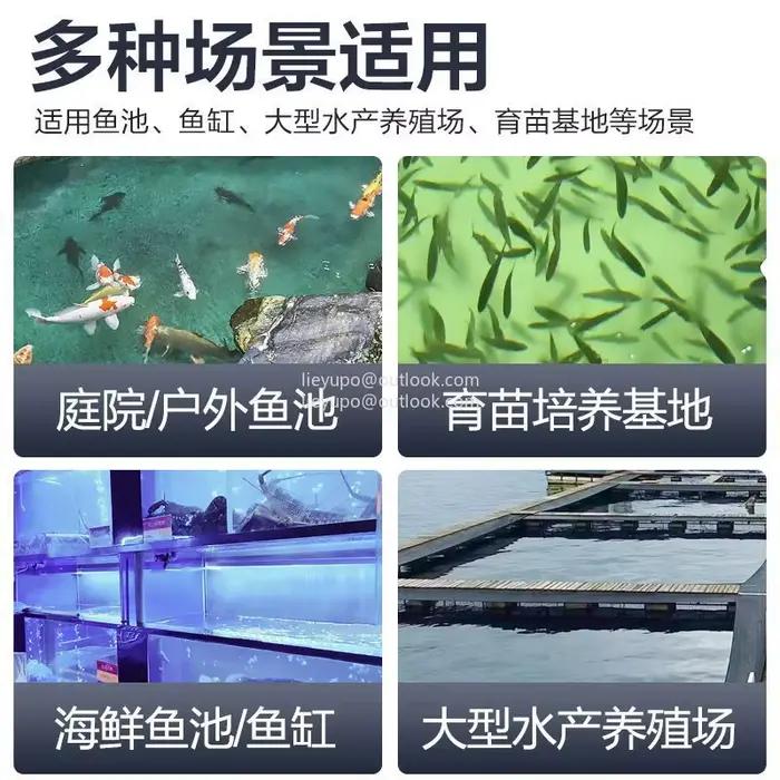 Machine de traitement de l'eau pour bassin à poissons système de filtration biologique pour koïs blanc ou noir facile à utiliser pour un habitat parfait
