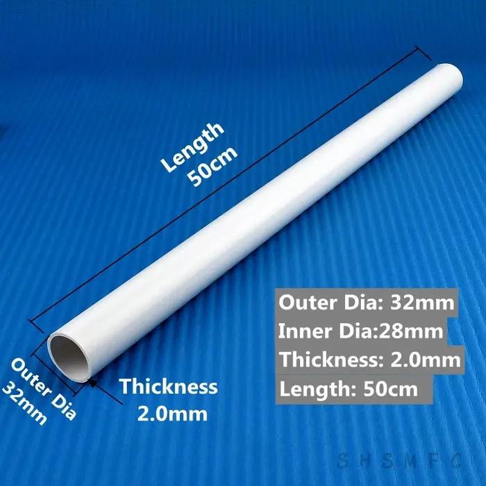 Tuyau enroulable en PVC blanc pour jardin et agriculture 50cm diamètre 20-63mm irrigation aquarium jardinage entretien durable résistant polyvalent occasionnels cadeau