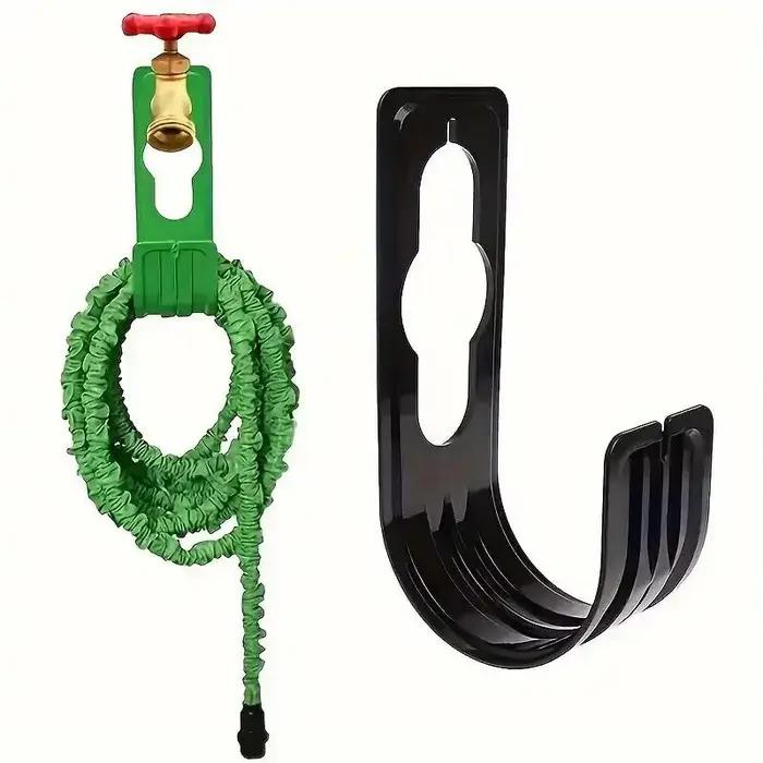 1 support enrouleur de tuyau d'arrosage mural pratique pour jardin et agriculture