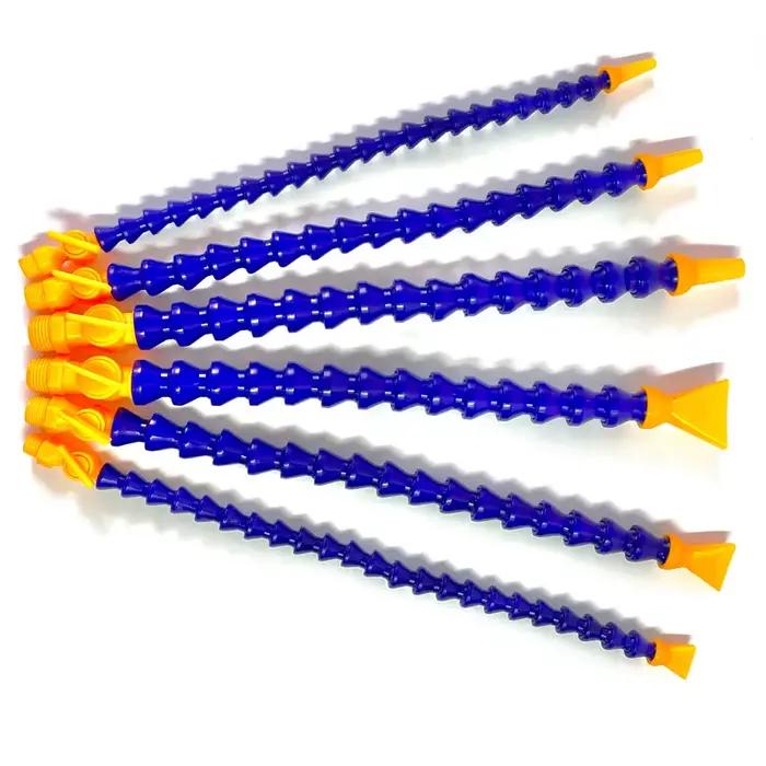 Tube pneumatique 1/4 "3/8" 1/2 "BPS filetage mâle en plastique Flexible eau huile liquide de refroidissement tuyau