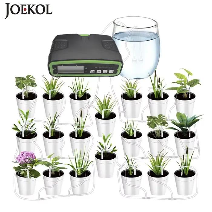 Dispositif d'arrosage automatique à double pompe avec mini kit d'irrigation goutte