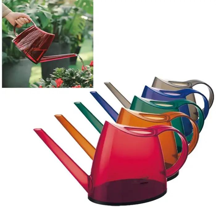 Arrosoir de jardin en plastique avec longue bouche pour fleurs, arrosage précis et doux, idéal pour plantes en intérieur et extérieur, cadeau pour passionnés de jardinage