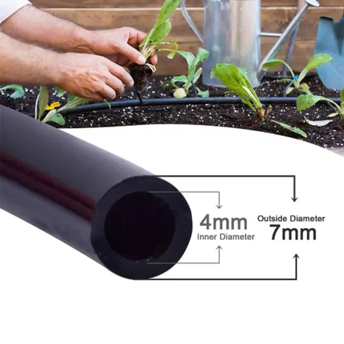 Tuyau d'irrigation de jardin 4/7 mm en PVC